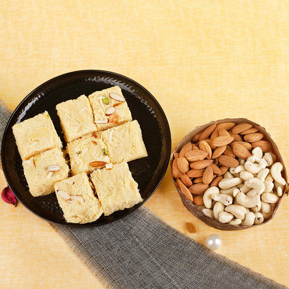 Soan Papdi With Dry Fruits Winni