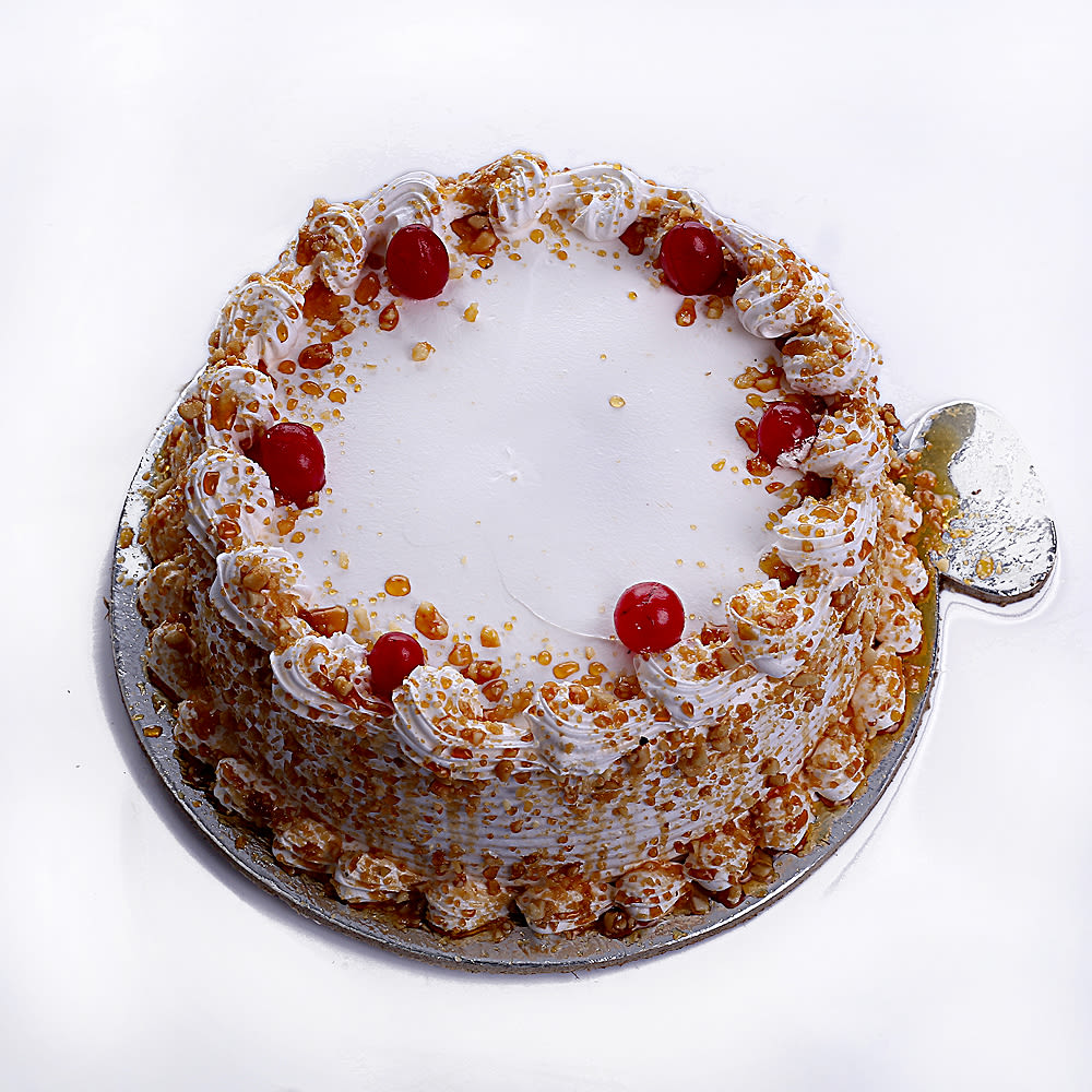 Butter Scotch Eggless Cake Winni