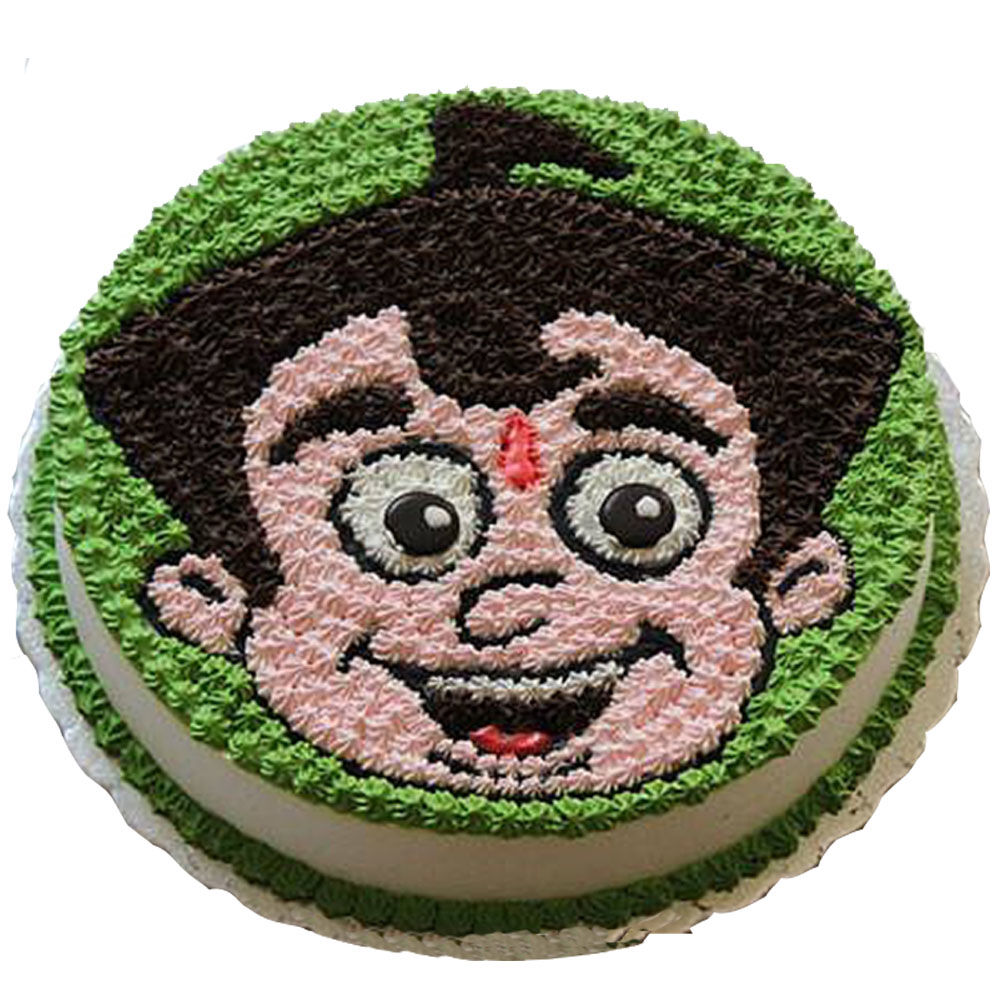 Clever Chota Bheem Cake Send Gifts To Hyderabad From
