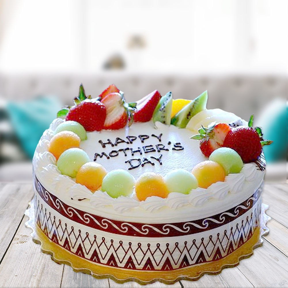 Buy/Send Fruity Delight Mothers Day cake Online- Winni | Winni.in