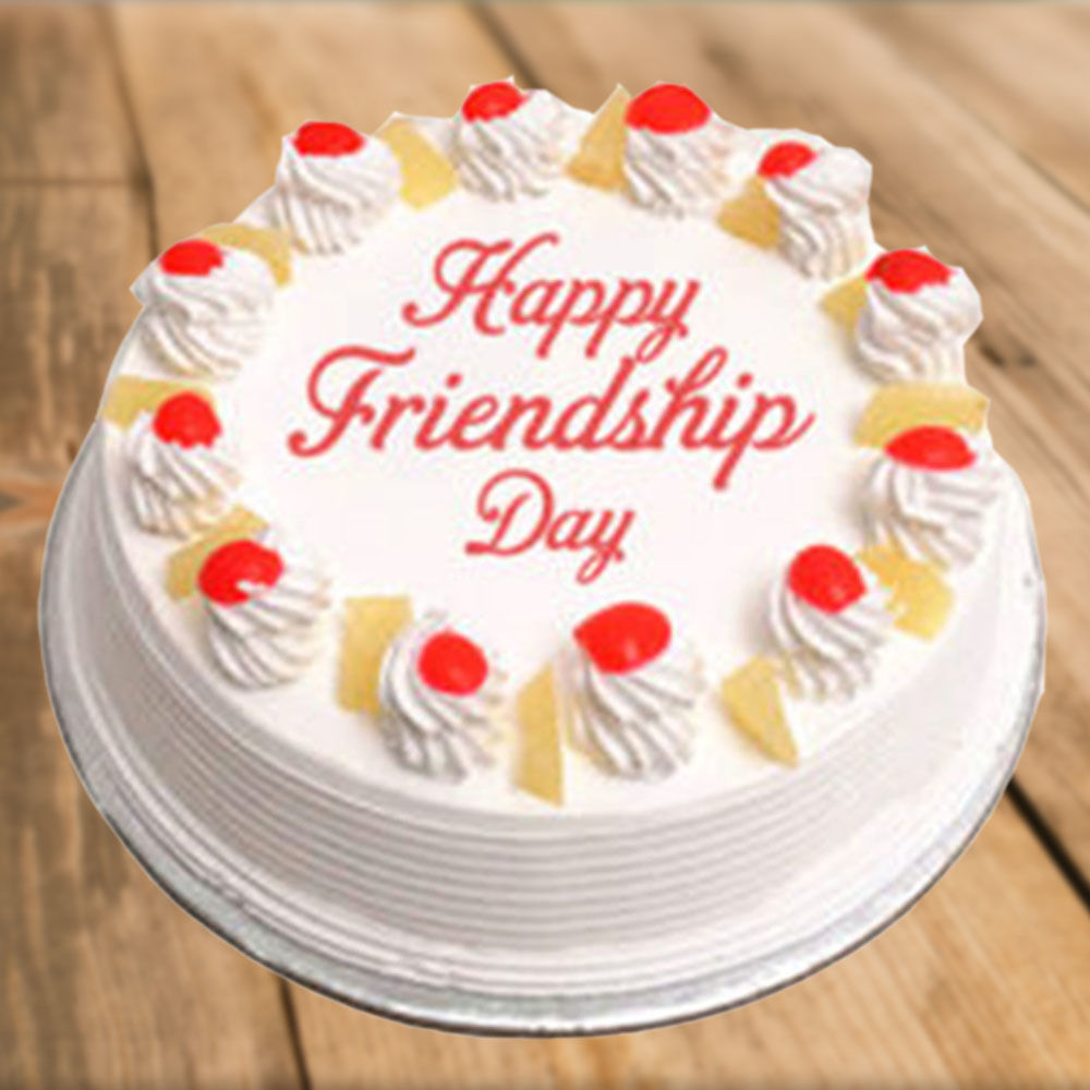 Online Cake Delivery | Friendship Day Pineapple Cake | Winni.in ...