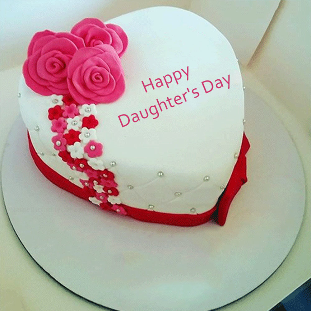 Daughters Day Cake Online | Order Cake for Daughters Day - Dp Saini Florist