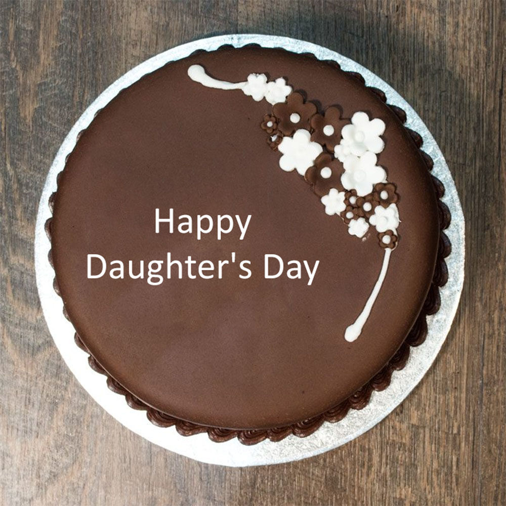Order Heartfelt Daughters Day Cake Online, Price Rs.999 | FlowerAura