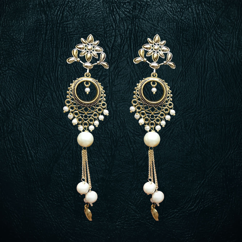 Bold layered earrings by The Chandi Studio | The Secret Label