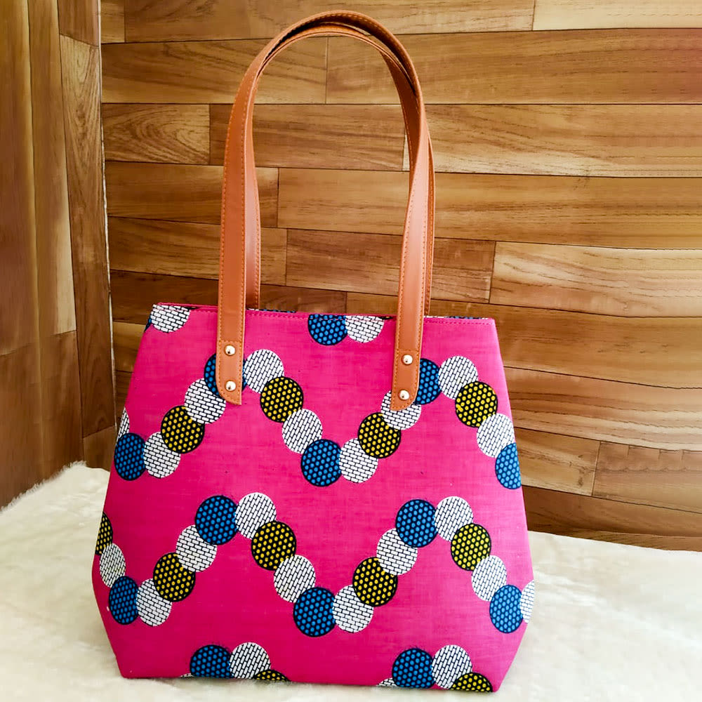 Polka discount dot tote