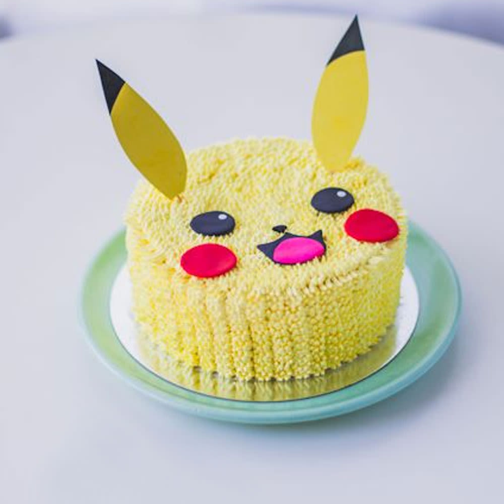 Pokemon Cake Topper Pikachu Inspired Birthday Pikachu Cake - Etsy