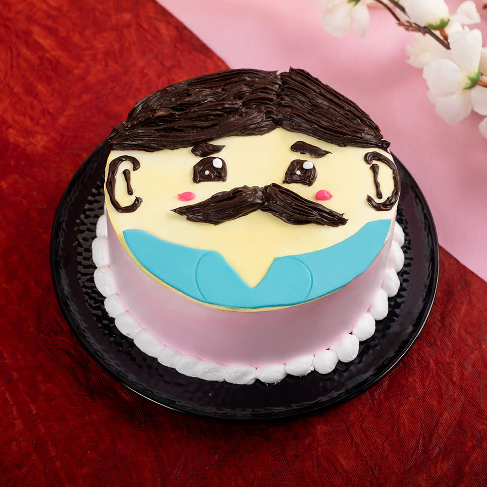 Two Tier Gentleman's Cake – Miss Cake