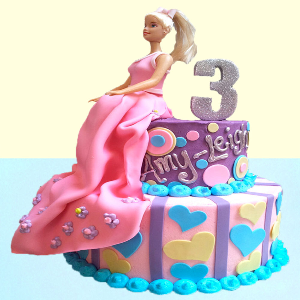 Order Online Barbie Beauty Cake- Winni.in | Winni.in