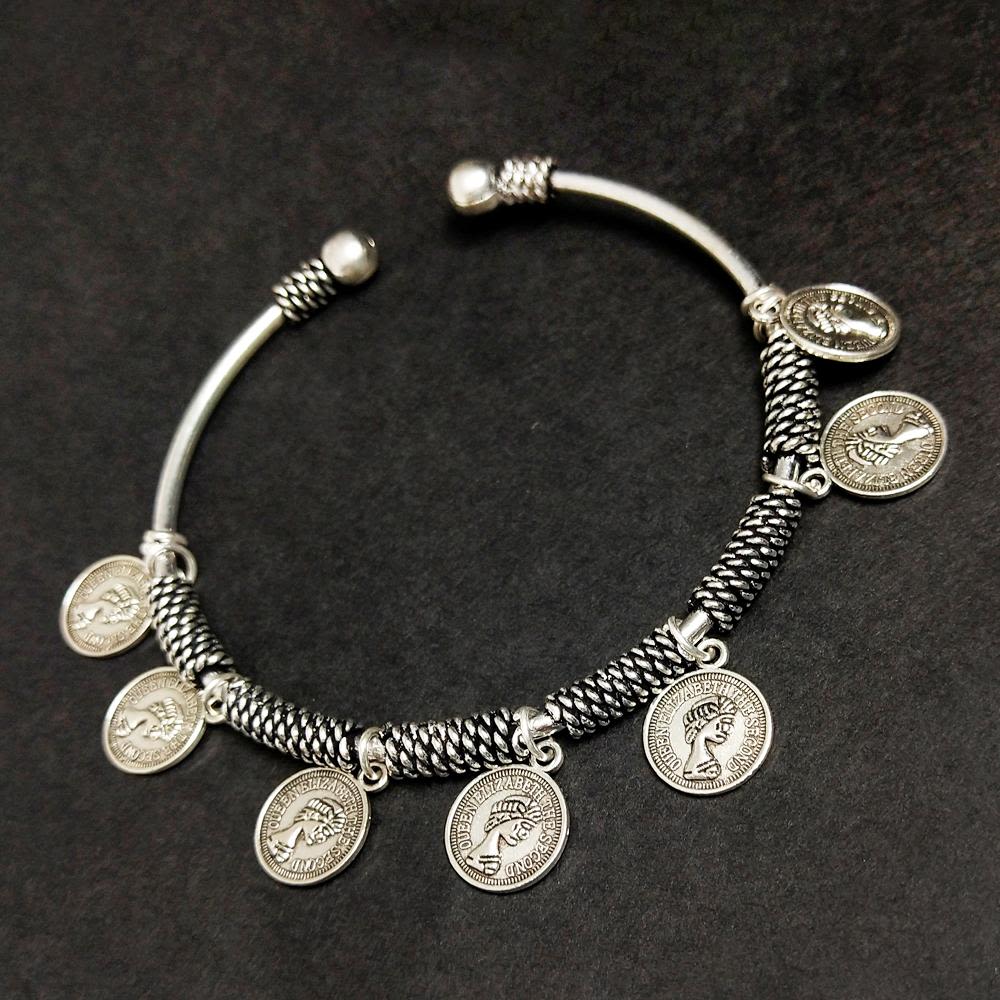 Sterling Silver Charm Bracelet, Circa 1940's-1950's