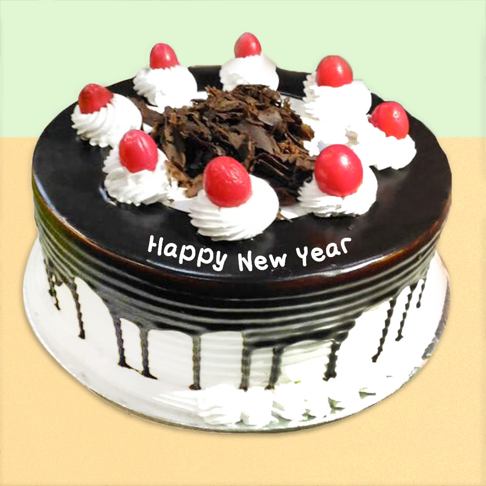 New Year Chocolate Truffle Cake @999, Free Home Delivery