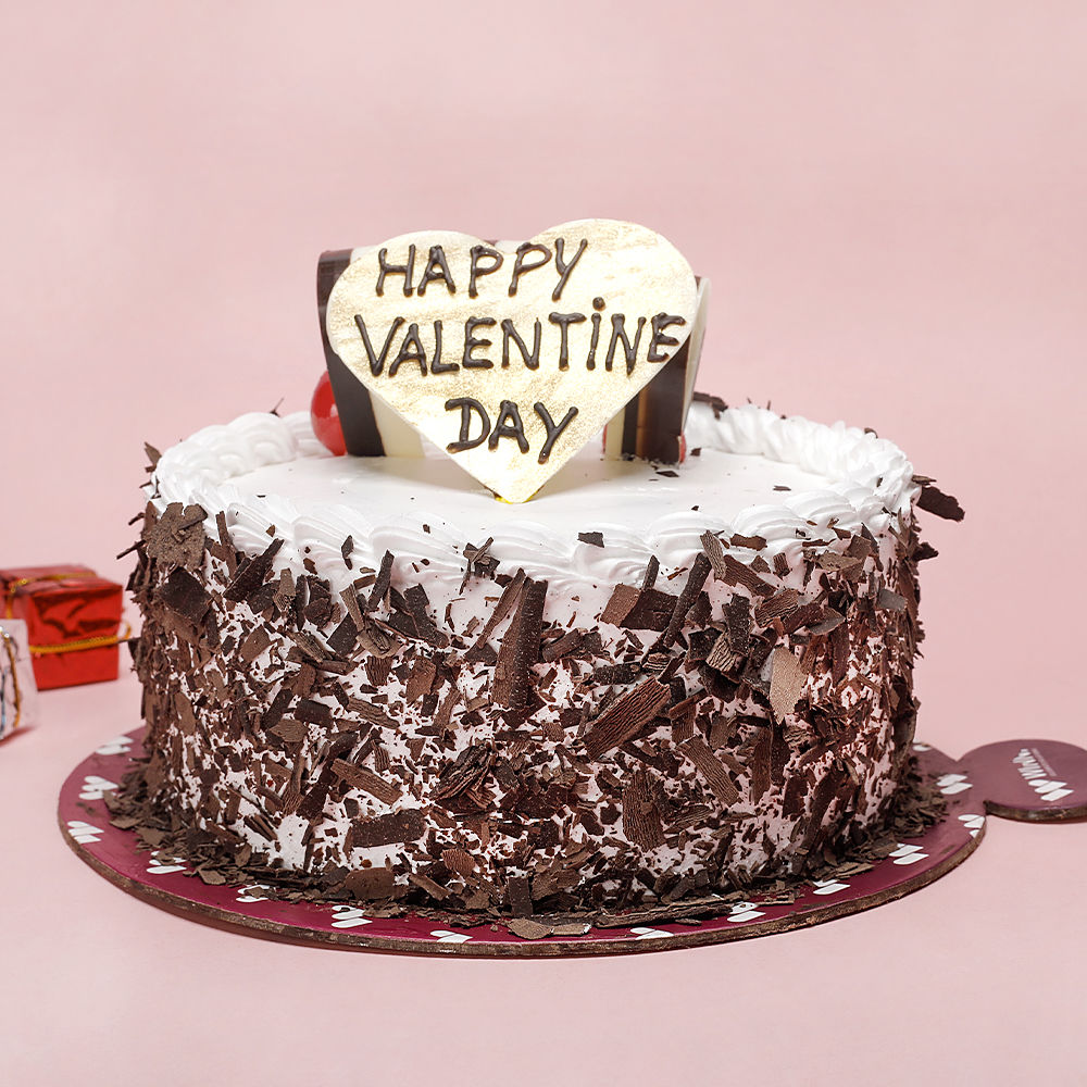 Order Online Black Forest Valentine Cake From #1 Cake Delivery ...