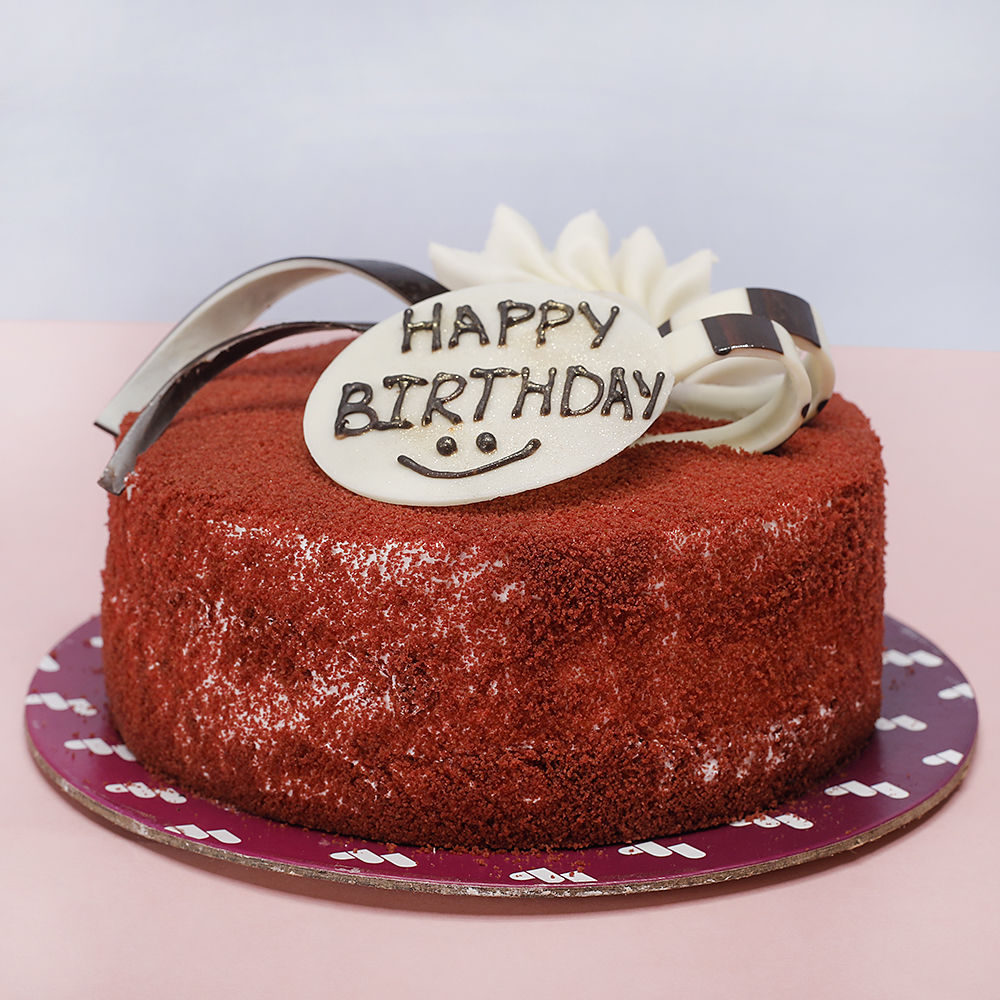 Order Online Red Velvet Birthday Cake From #1 Cake Delivery Platform - Winni.in