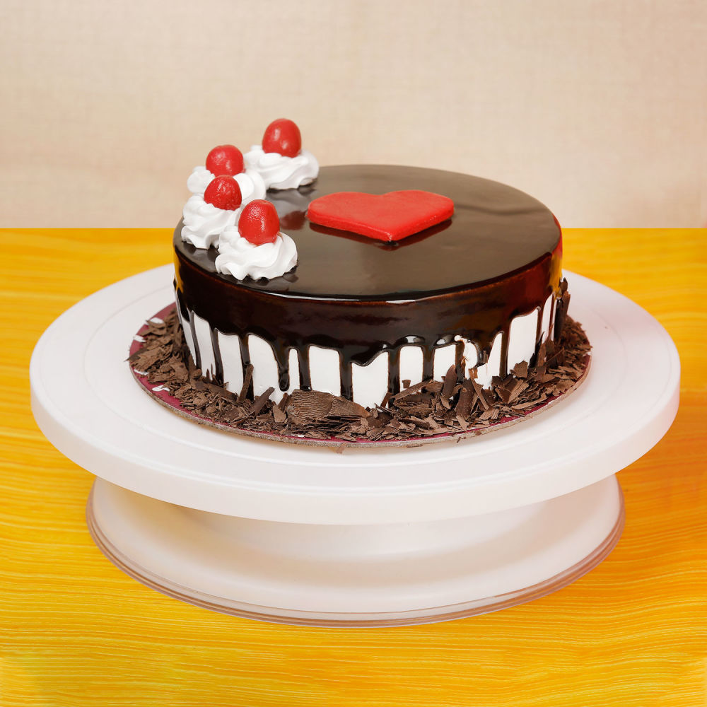 Send happy birthday choco vanilla cake Online | Free Delivery | Gift Jaipur