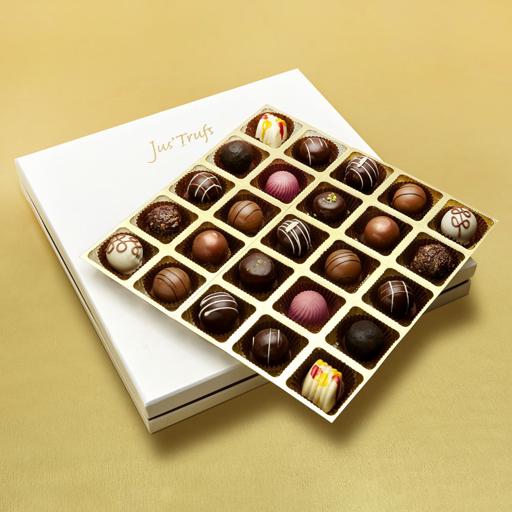 Valentines Luxury Assortment of Chocolate Truffles box of ...