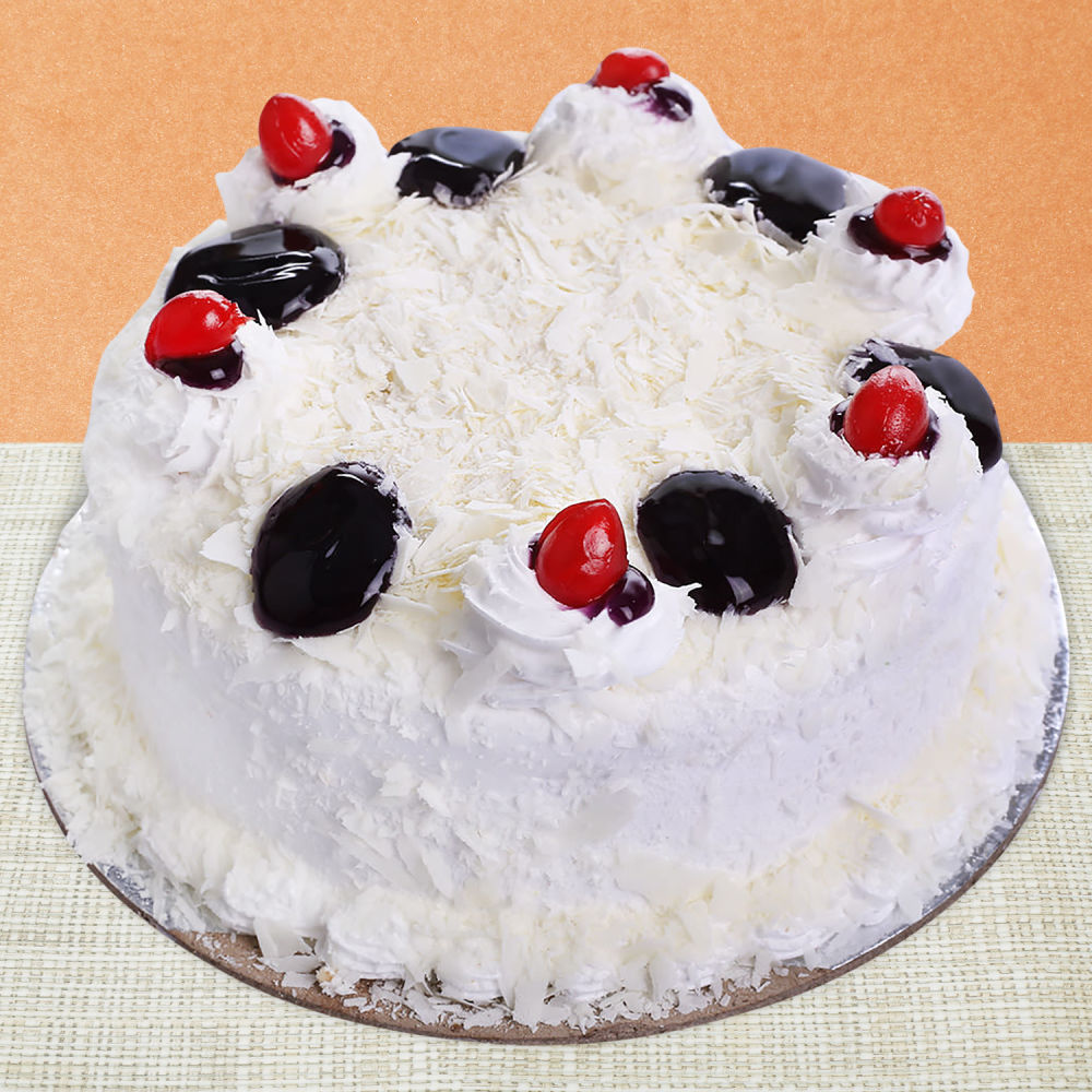 Send Online Exotic White Forest Cake To Your Loved Ones With Winni.in |  Winni.in