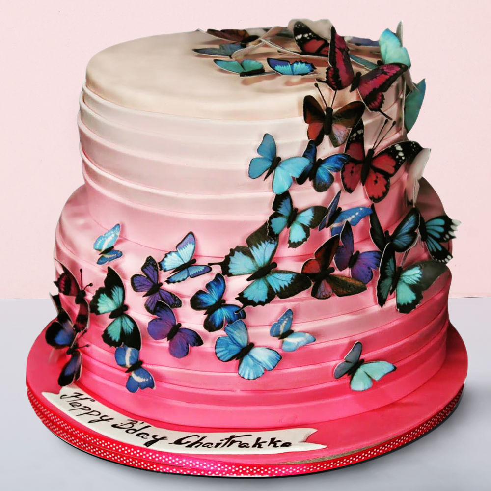 Fluttering Butterfly Cake | Buy, Send or Order Online | Winni.in ...