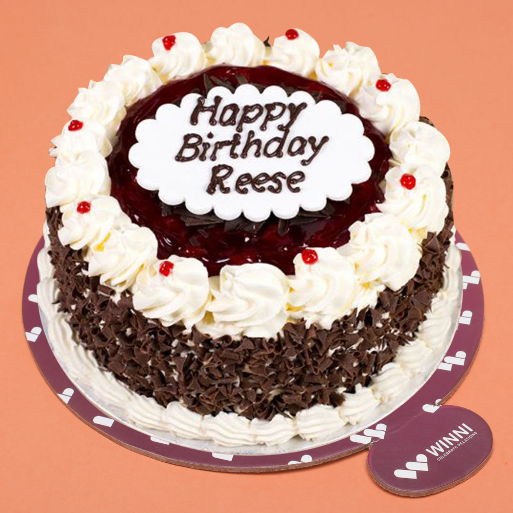 Eggless Black Forest Cake to India | Free Shipping