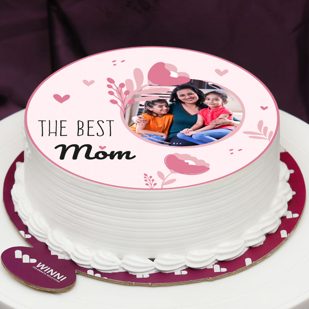 Shop for Fresh Love You Mom Birthday Cake online - Rajapalayam