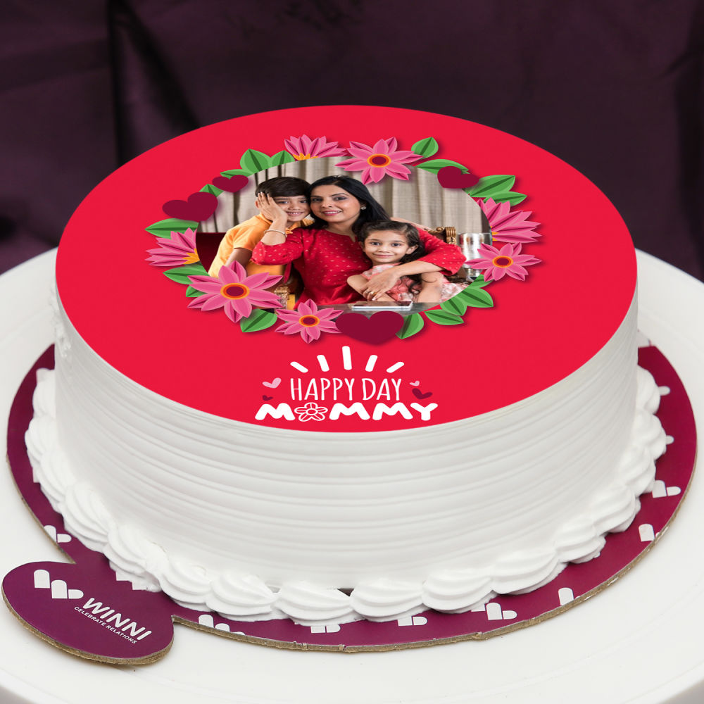 39586 floral design mothers day cake