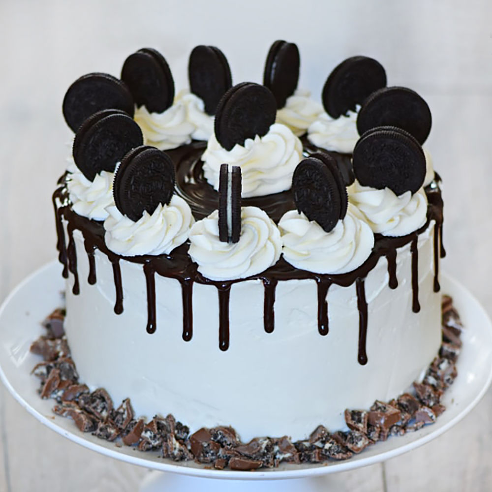 Order Oreo Drip Cake Half Kg Online at Best Price Free DeliveryIGP Cakes