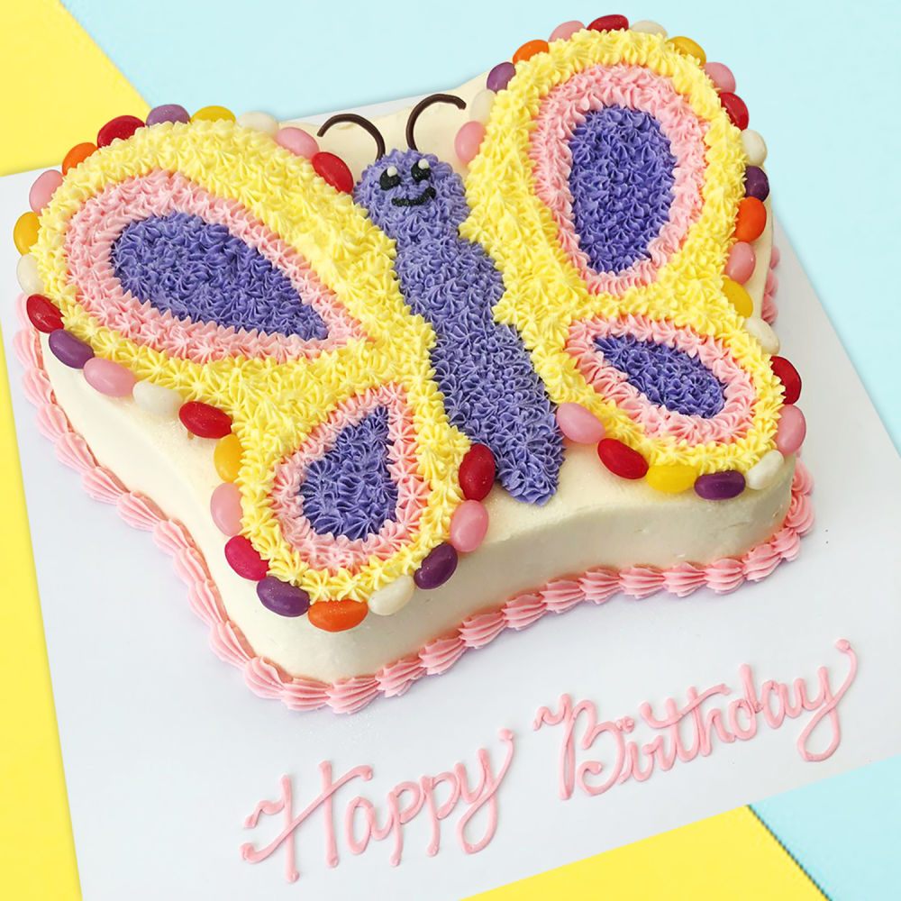 Vivid Butterfly Cake | Winni.in