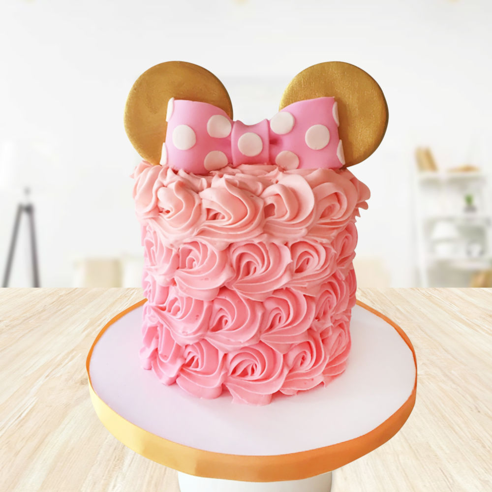 Minnie Mouse Rosette Cake | Winni.in