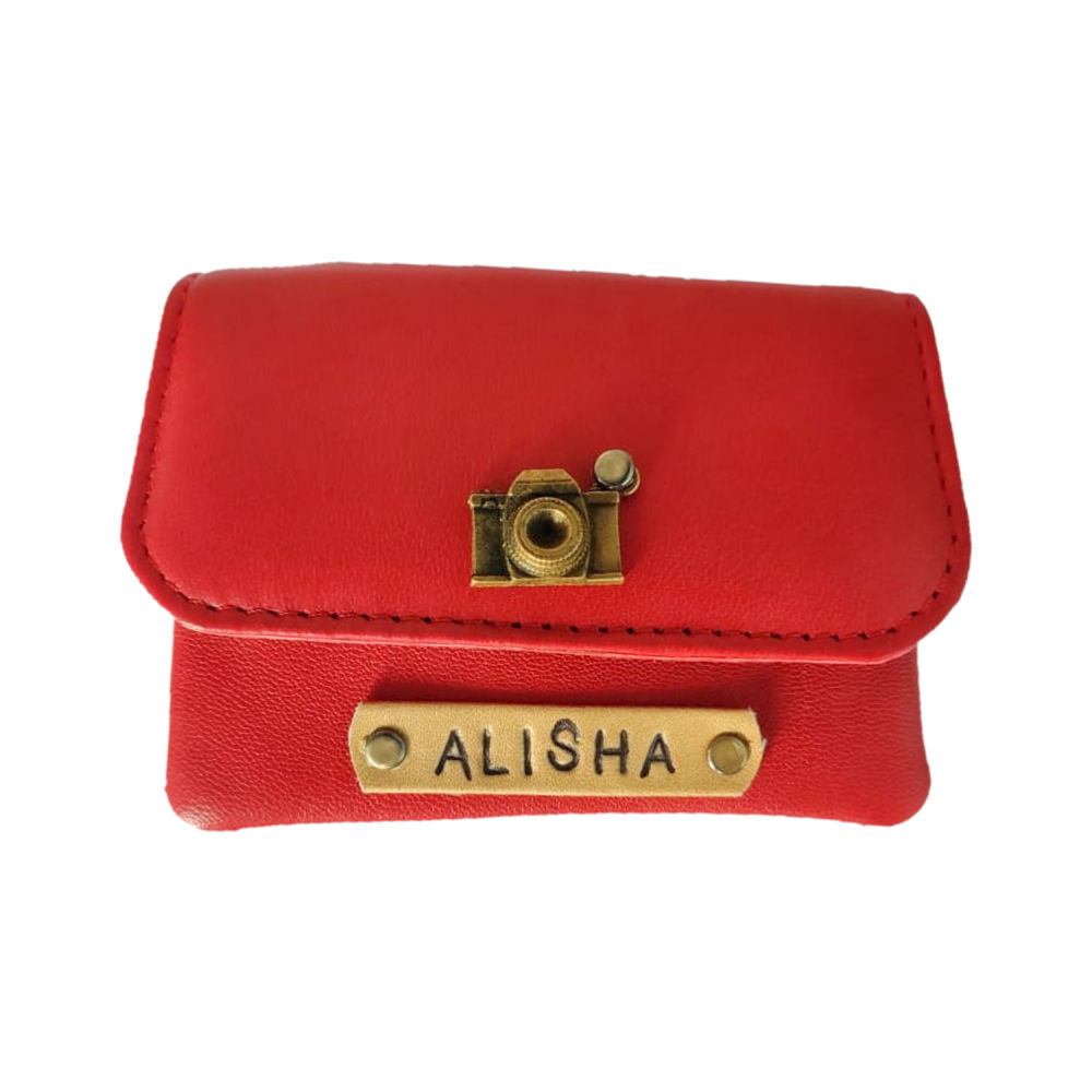 Red Keychain Wallet Winni