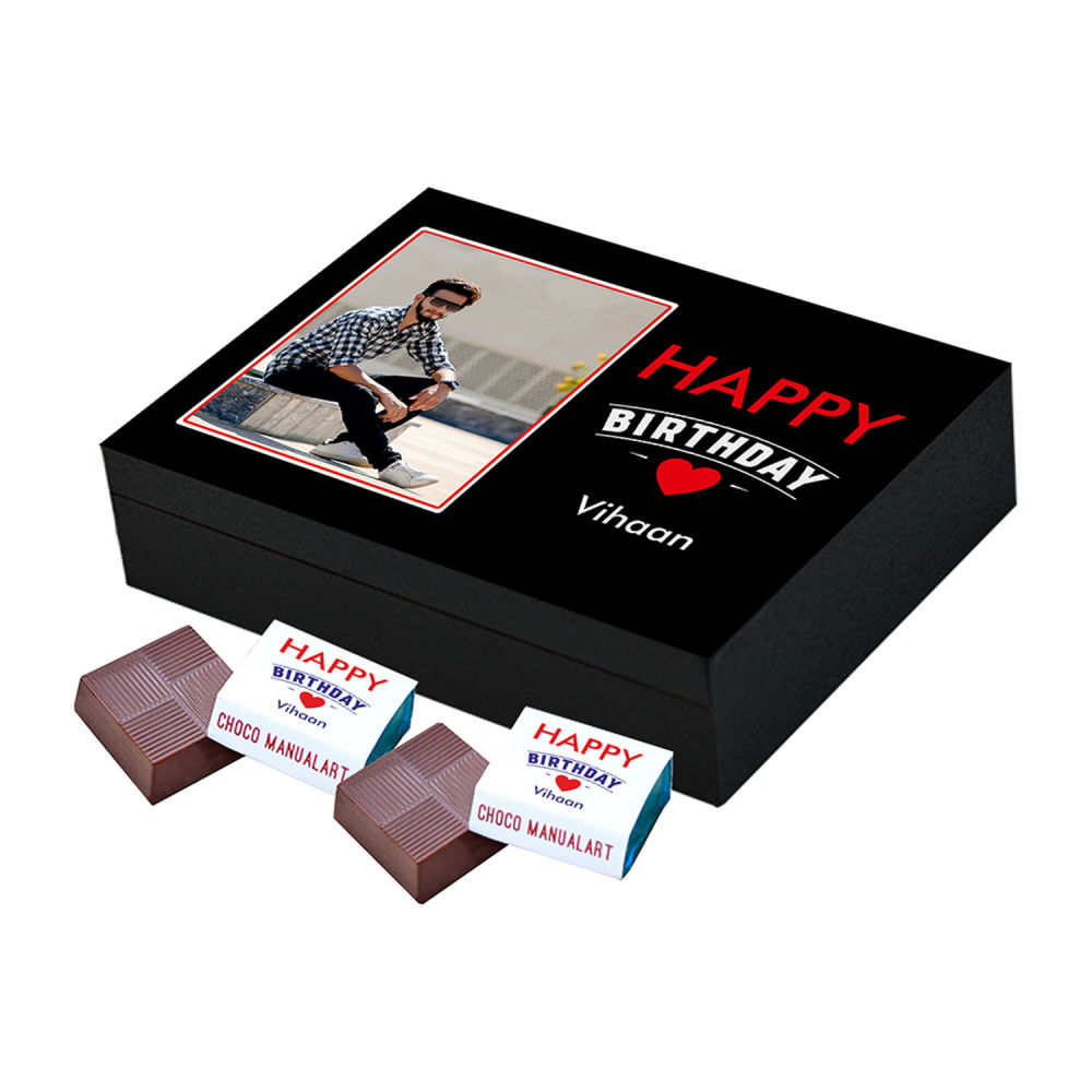 Promise Day Personalised Chocolate gift I Buy at Choco ManualART at Rs  599.00 | Hastsal | New Delhi| ID: 2852528607262