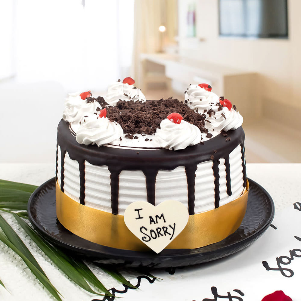 I Am Sorry Black Forest Special Cake | Winni.in