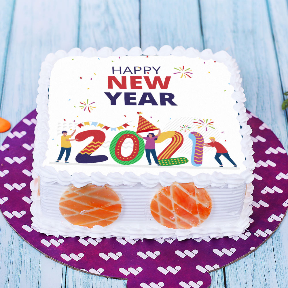 New Year Themed Cake Winni