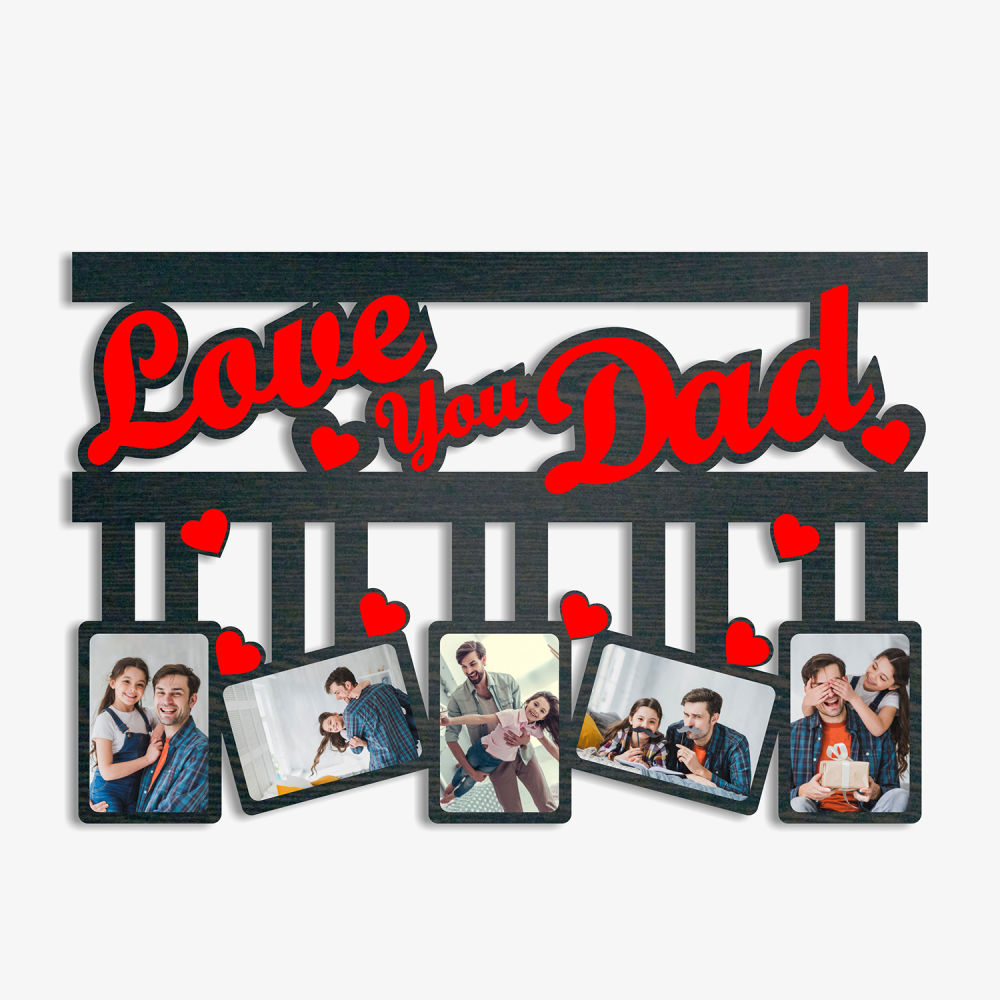 "I Love You Dad" Picture Frame 