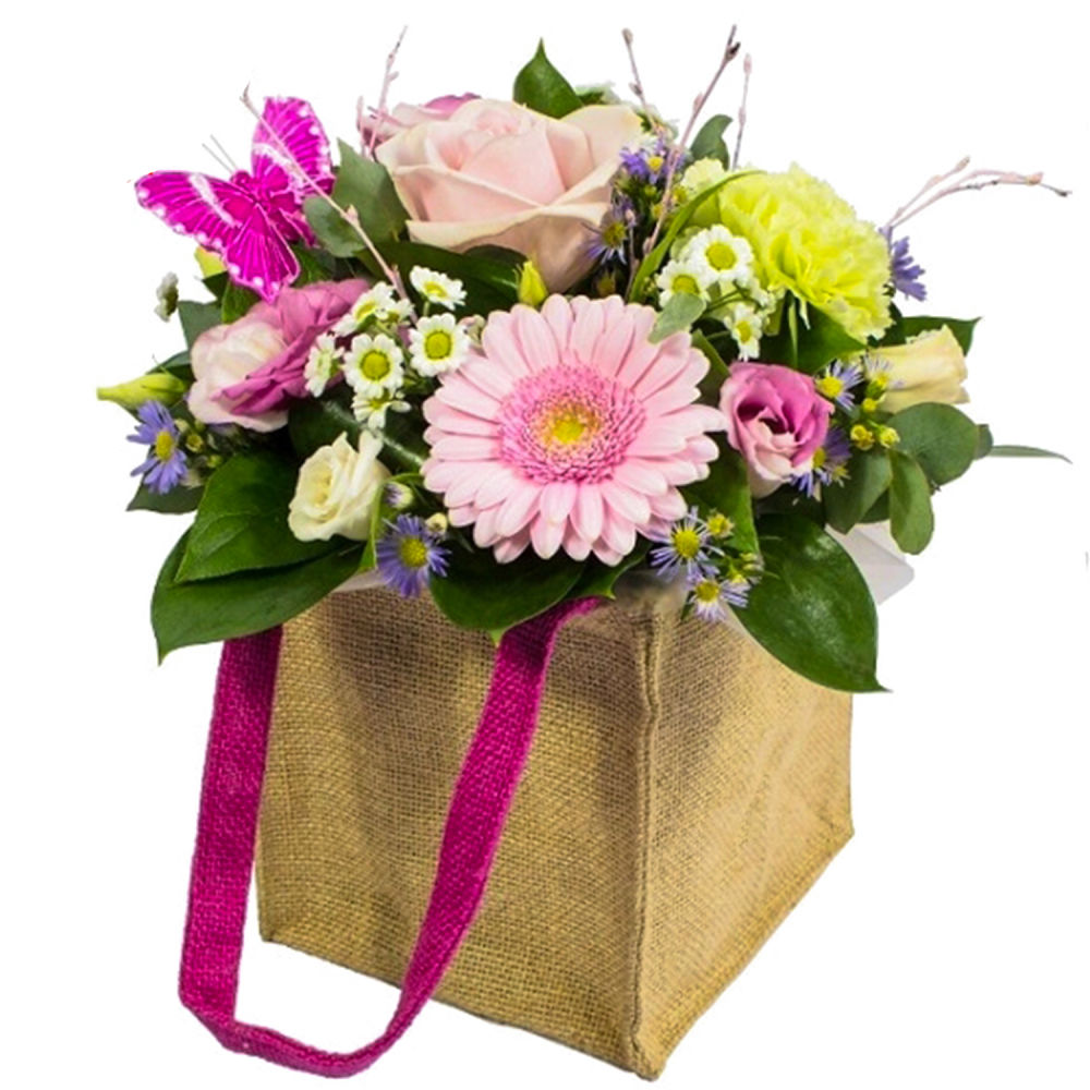 Fresh Flowers In Bag Winni