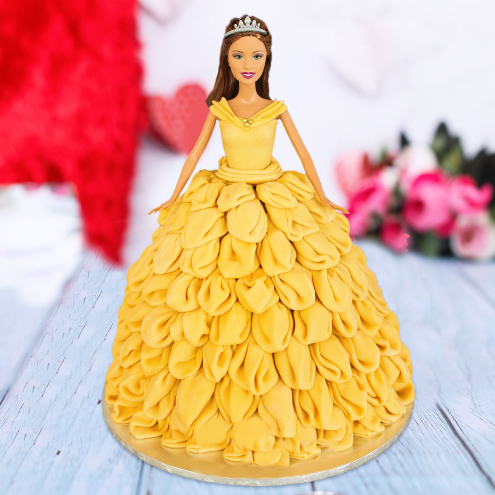 Sunshine Barbie Cake | Winni.in