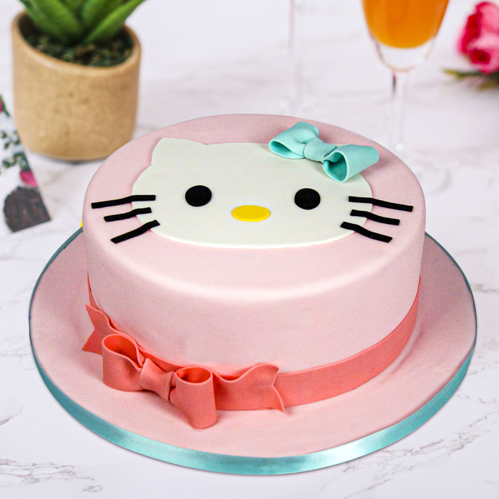 Kitty Cat Funfetti Fairy Cakes - Elizabeth's Kitchen Diary