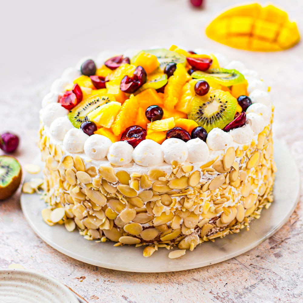 Crunchy and Juicy Fruit Cake | Winni.in