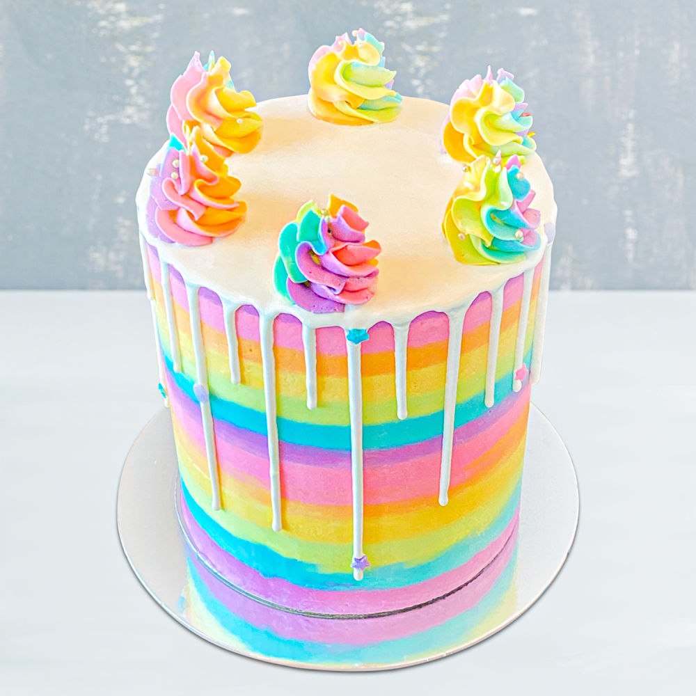 Rainbow Cake Stock Photos and Images - 123RF