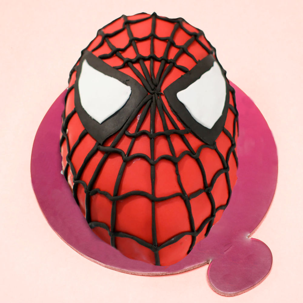 Delicious Spiderman Cake 