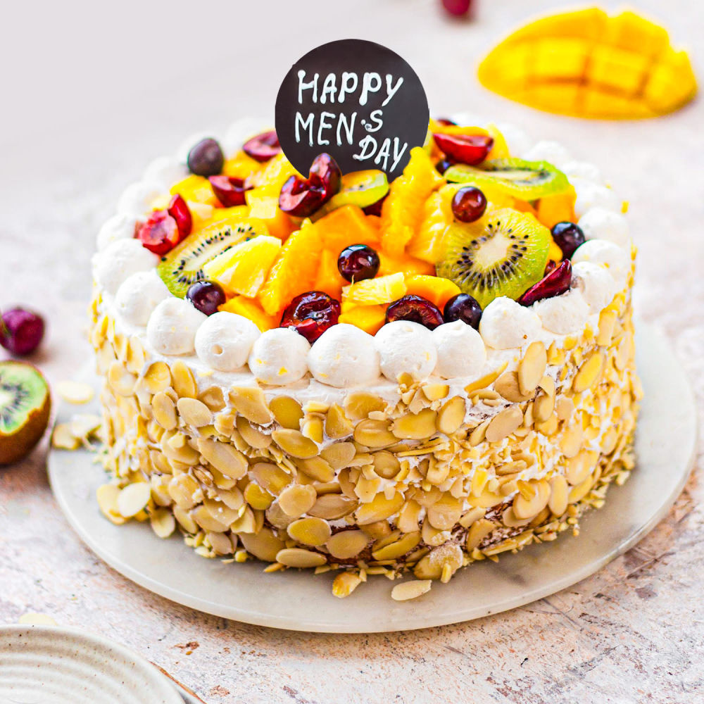 A Dog Birthday Cake: Fresh Fruit Cake for Puppies - Sprinkle Bakes %