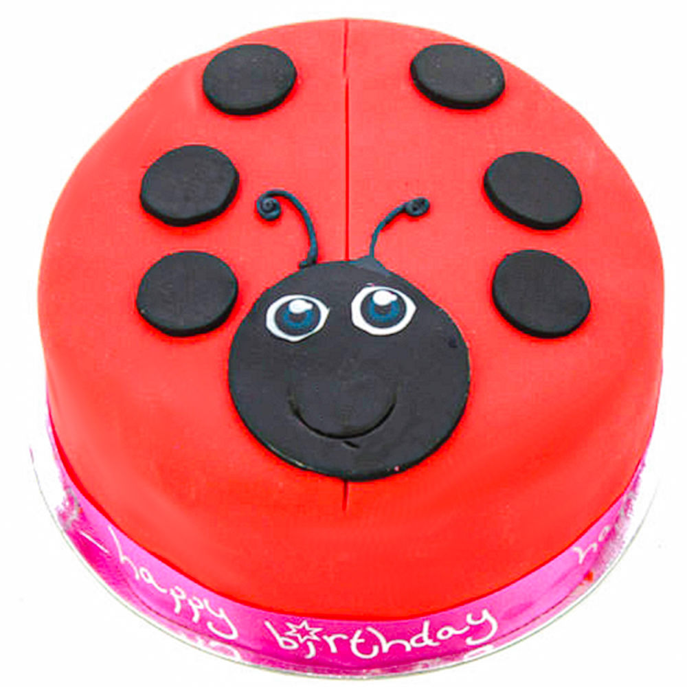 Ladybug Cake For A 1 Year Old:) - CakeCentral.com