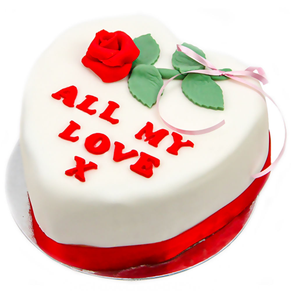 Beauty Rosy Love Cake | Winni.in