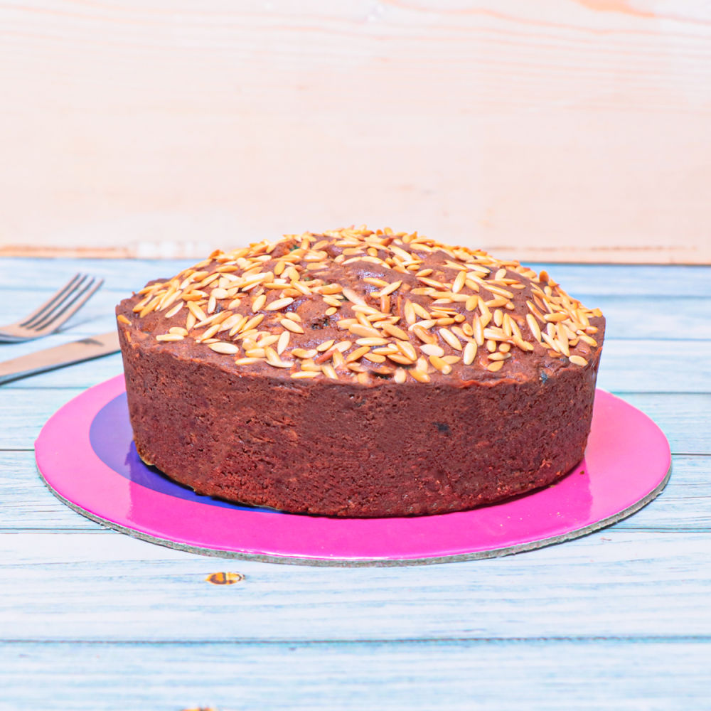 No Oven Chocolate Dry Fruit Cake | Eggless Fruit Cake Recipe ~ The Terrace  Kitchen - YouTube