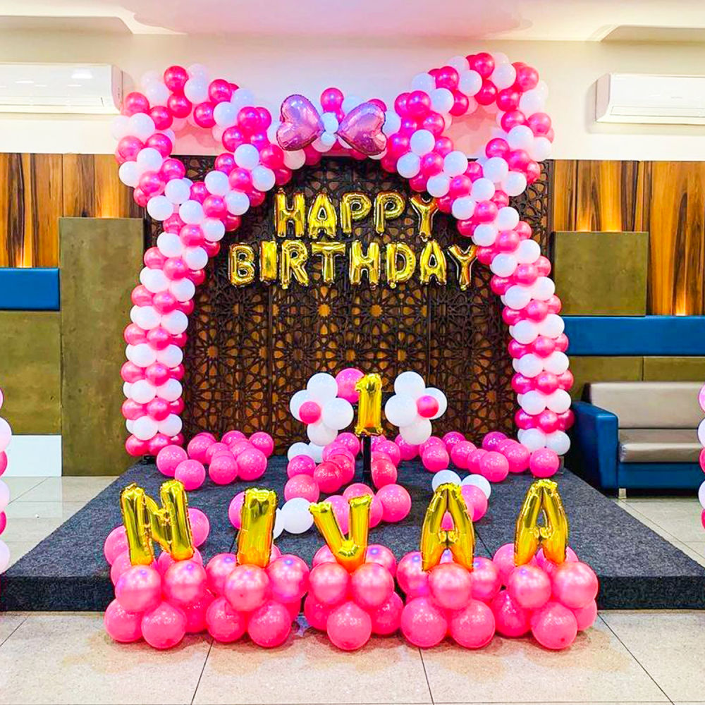 20th birthday balloon decoration in Abu Dhabi | BALLOON ZONE