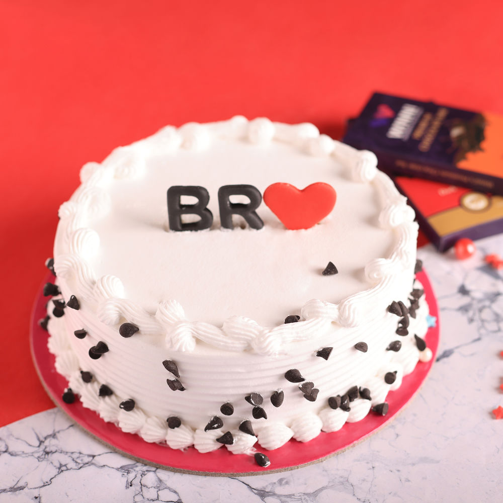 ❤️ Happy Birthday Cupcake Candle Pink Cake For Big Bro Roshan Bhai