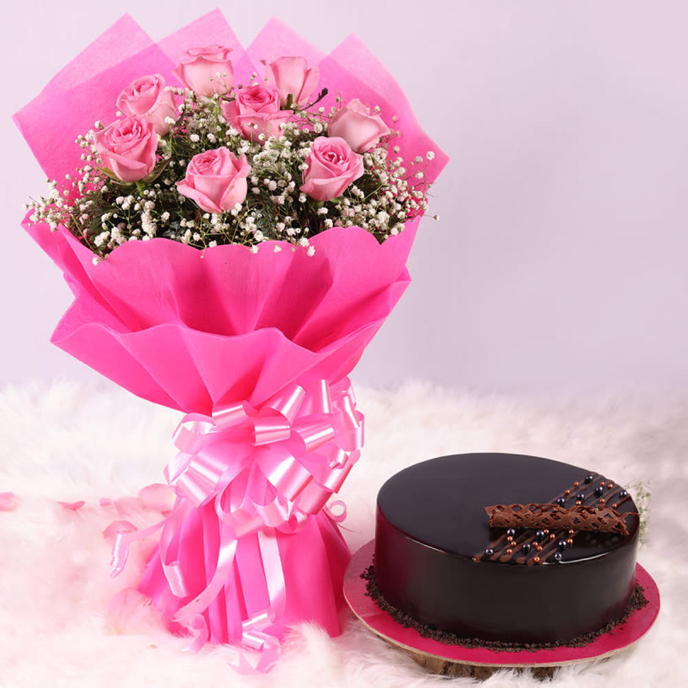 1 Cake and flowers delivery in Satna, Order & Send online | Winni