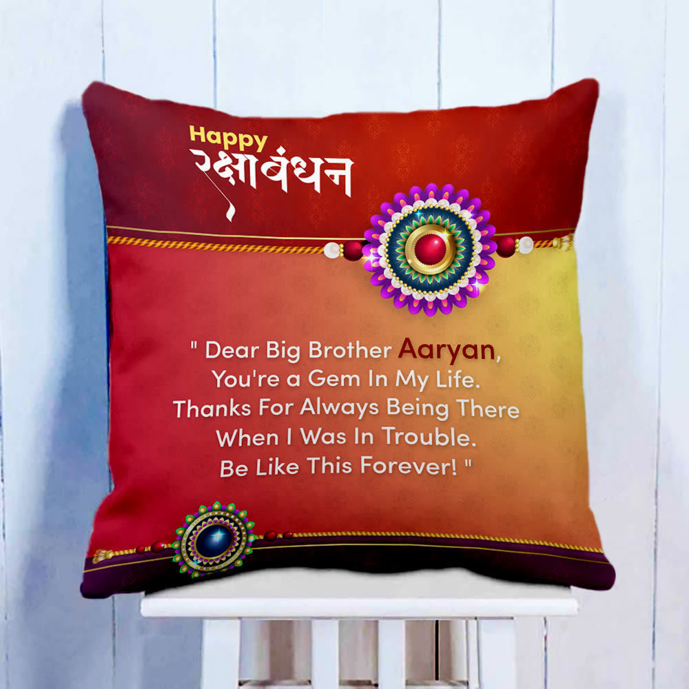 Rakhi Message cushion | Winni.in