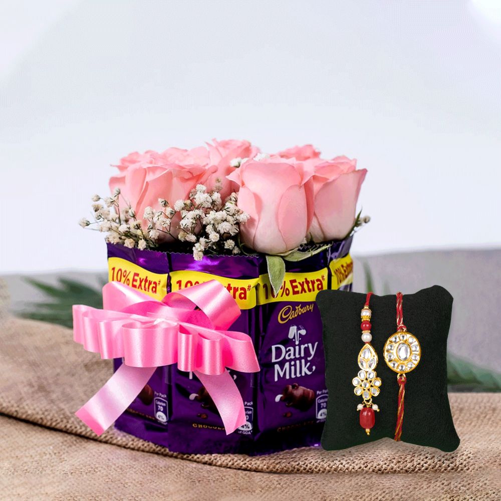 Buy/Send Anniversary Surprise Chocolate Bouquet Online- FNP