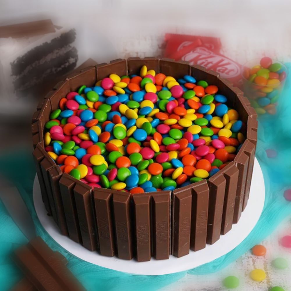 Birthday cake - theme birthday cake - gems and kitkat - chocolate birthday  cake - anti gravity cakes - fonda… | Anti gravity cake, Gravity cake,  Simple cake designs
