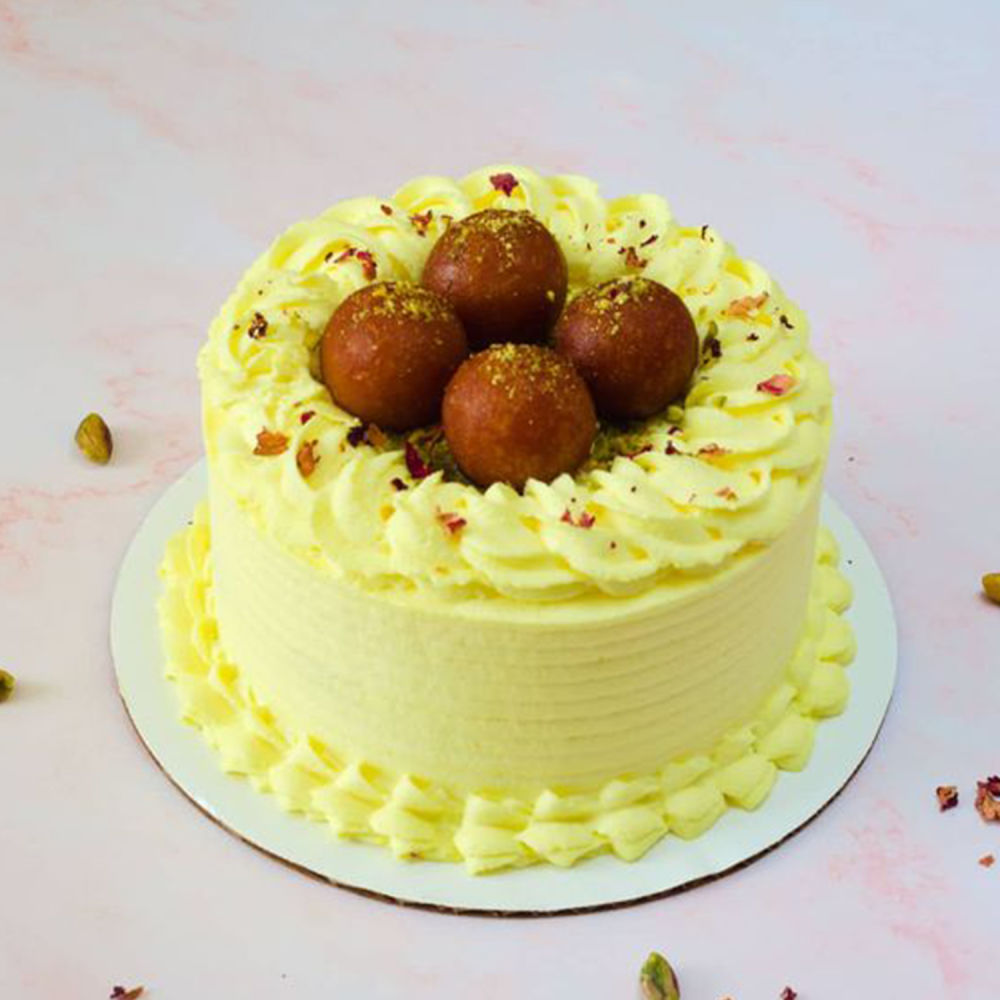 Sweet Gulab Jamun Cake Winni