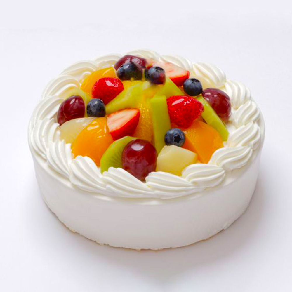 Fresh Fruit Gateau Cake, Sweet Pastry Cake, Manufacturer in Delhi