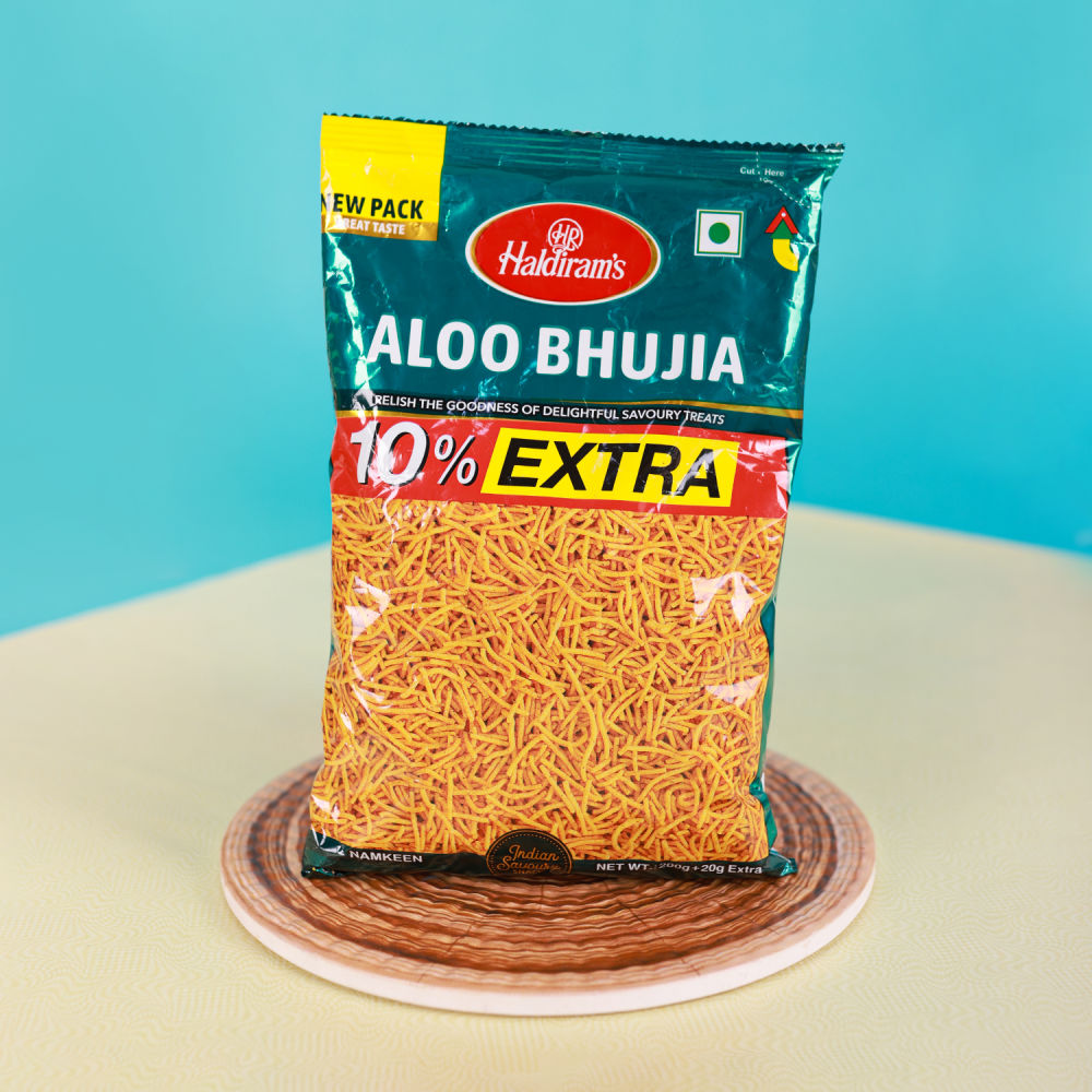 Haldiram Aloo Bhujia Namkeen Snack | Winni